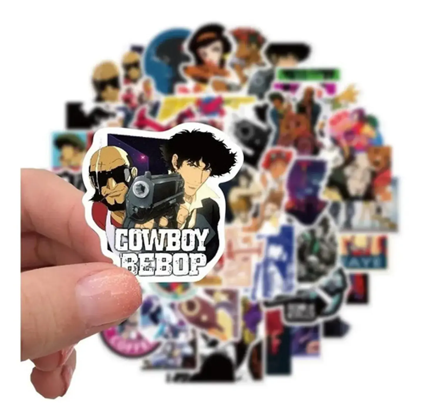 Cowboy Bebop - Set De 50 Stickers / Calcomanias / Pegatinas 2