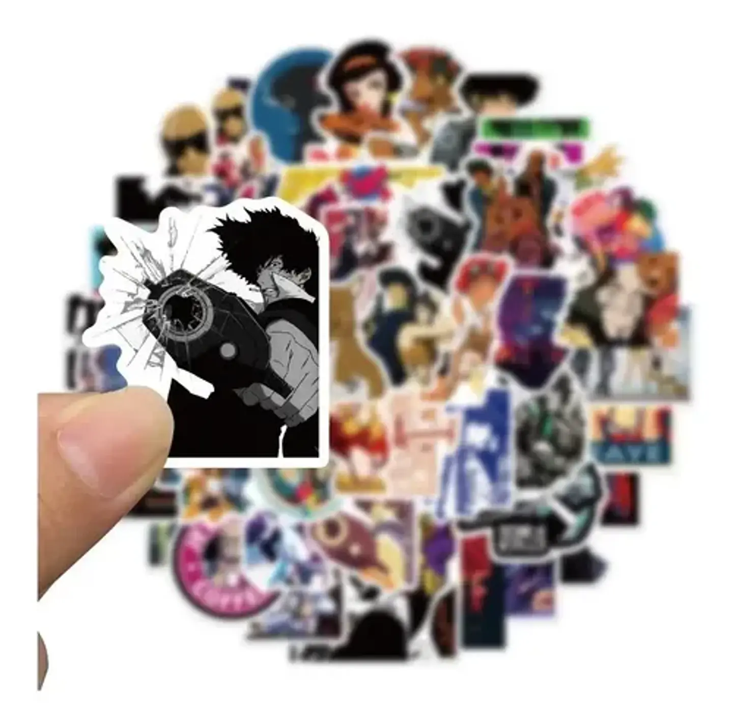 Cowboy Bebop - Set De 50 Stickers / Calcomanias / Pegatinas 3