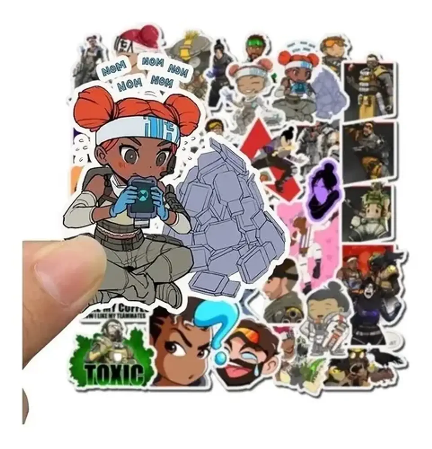 Apex Legends - Set De 50 Stickers / Calcomanias / Pegatinas 4