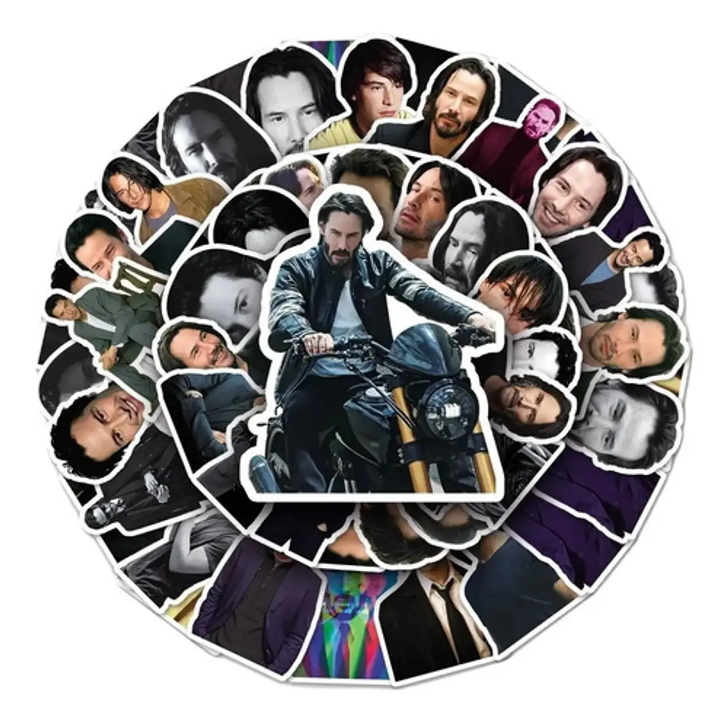 Keanu Reeves - Set De 50 Stickers / Calcomanias / Pegatinas 2