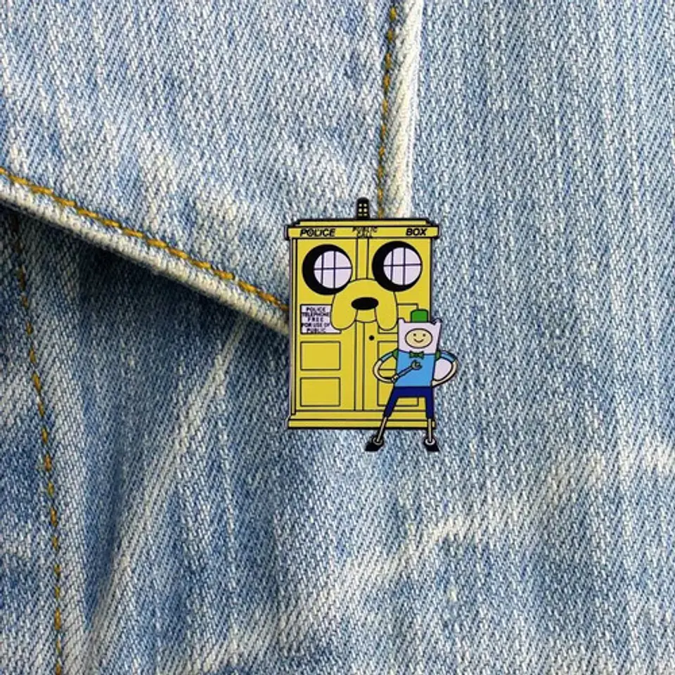 Pins Jake El Perro / Hora De Aventura / Broches Metálicos 4