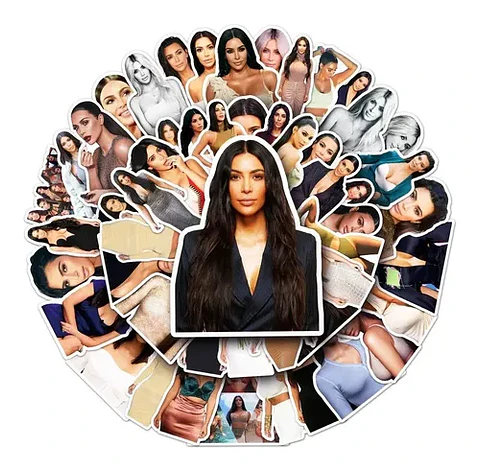 Kardashian - Set De 50 Stickers / Calcomanias / Pegatinas