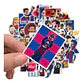 Lionel Messi - Set De 50 Stickers / Calcomanias / Pegatinas - Miniatura 6