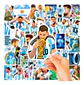 Lionel Messi - Set De 50 Stickers / Calcomanias / Pegatinas - Miniatura 11