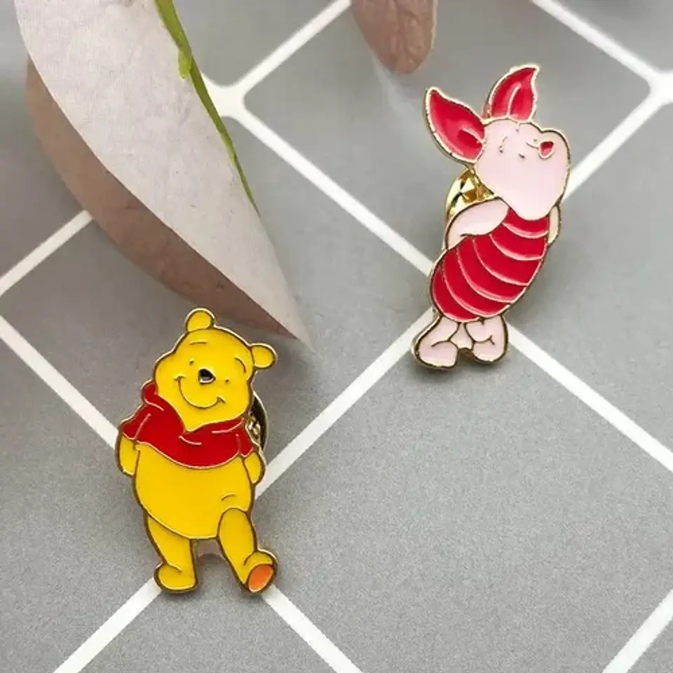 Pins De Winnie Pooh / Oso Pooh / Broches Metálicos (pines) 6