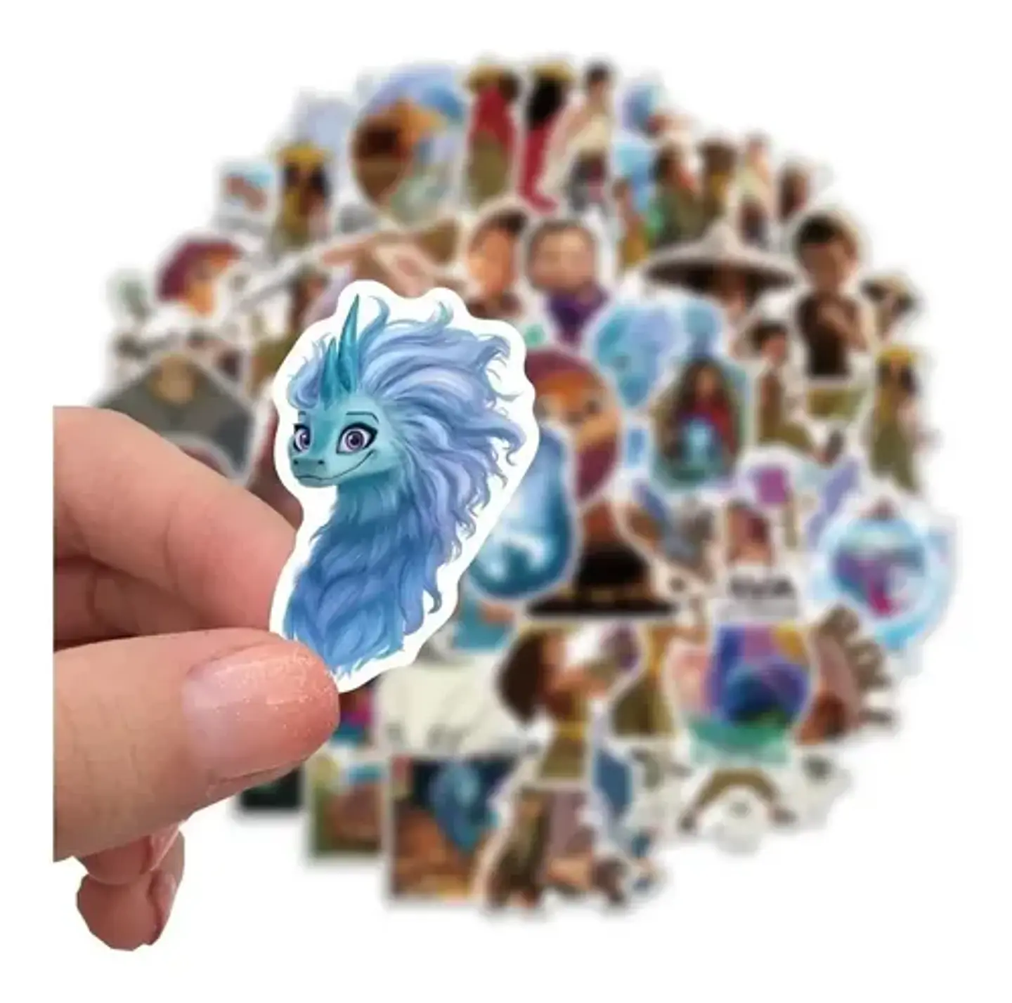 Raya Y El Último Dragón - Set De 50 Stickers / Calcomanias 2