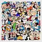 Popeye - Set De 50 Stickers / Calcomanias / Pegatinas - Miniatura 4