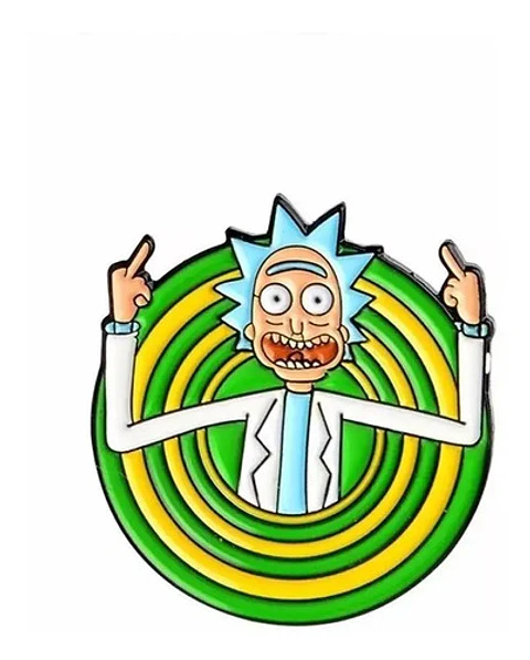 Pins De Rick / Rick Y Morty / Broches Metálicos (pines)