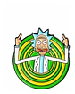 Pins De Rick / Rick Y Morty / Broches Metálicos (pines) - Miniatura 1