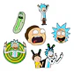 Pins De Rick / Rick Y Morty / Broches Metálicos (pines) - Miniatura 9
