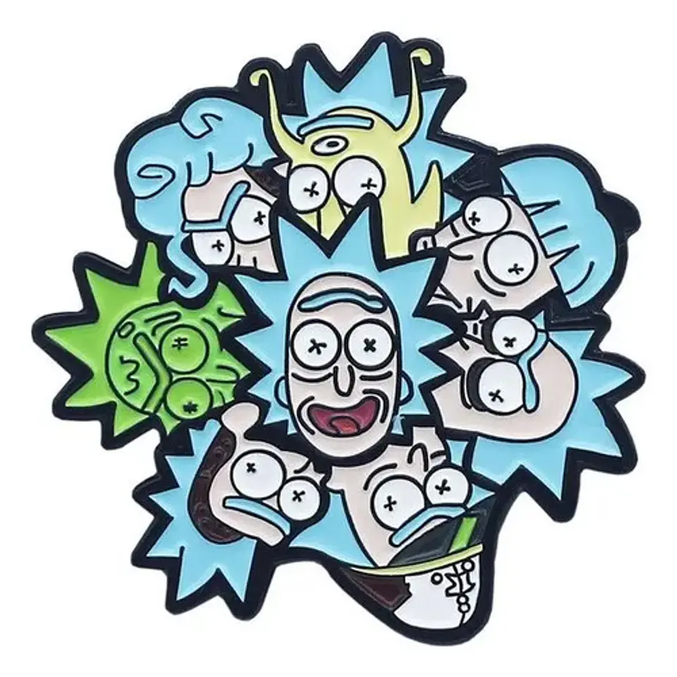 Pins De Rick / Rick Y Morty / Broches Metálicos (pines) 17