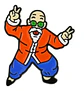 Pins Maestro Roshi / Dragon Ball / Broches Metálicos (pines) - Miniatura 4