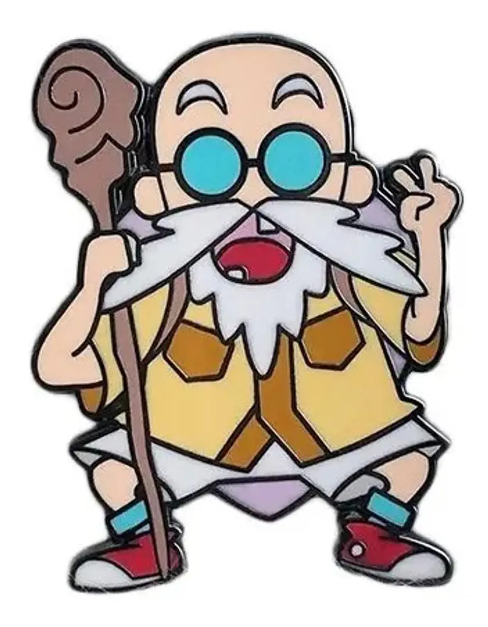 Pins Maestro Roshi / Dragon Ball / Broches Metálicos (pines) 5