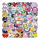 8 Bits Estilo Pixel - Set De 50 Stickers / Calcomanias - Miniatura 4