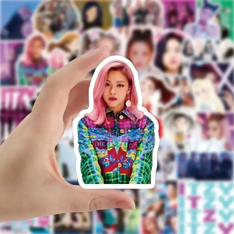 Itzy - Set De 50 Stickers / Calcomanias / Pegatinas 3