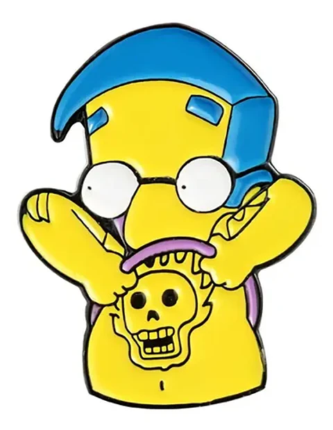Pins Milhouse / Los Simpson / Broches Metálicos (pines)