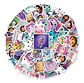 Gabby's Dollhouse - Set De 50 Stickers / Calcomanias - Miniatura 1