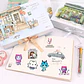 Gabby's Dollhouse - Set De 50 Stickers / Calcomanias - Miniatura 7