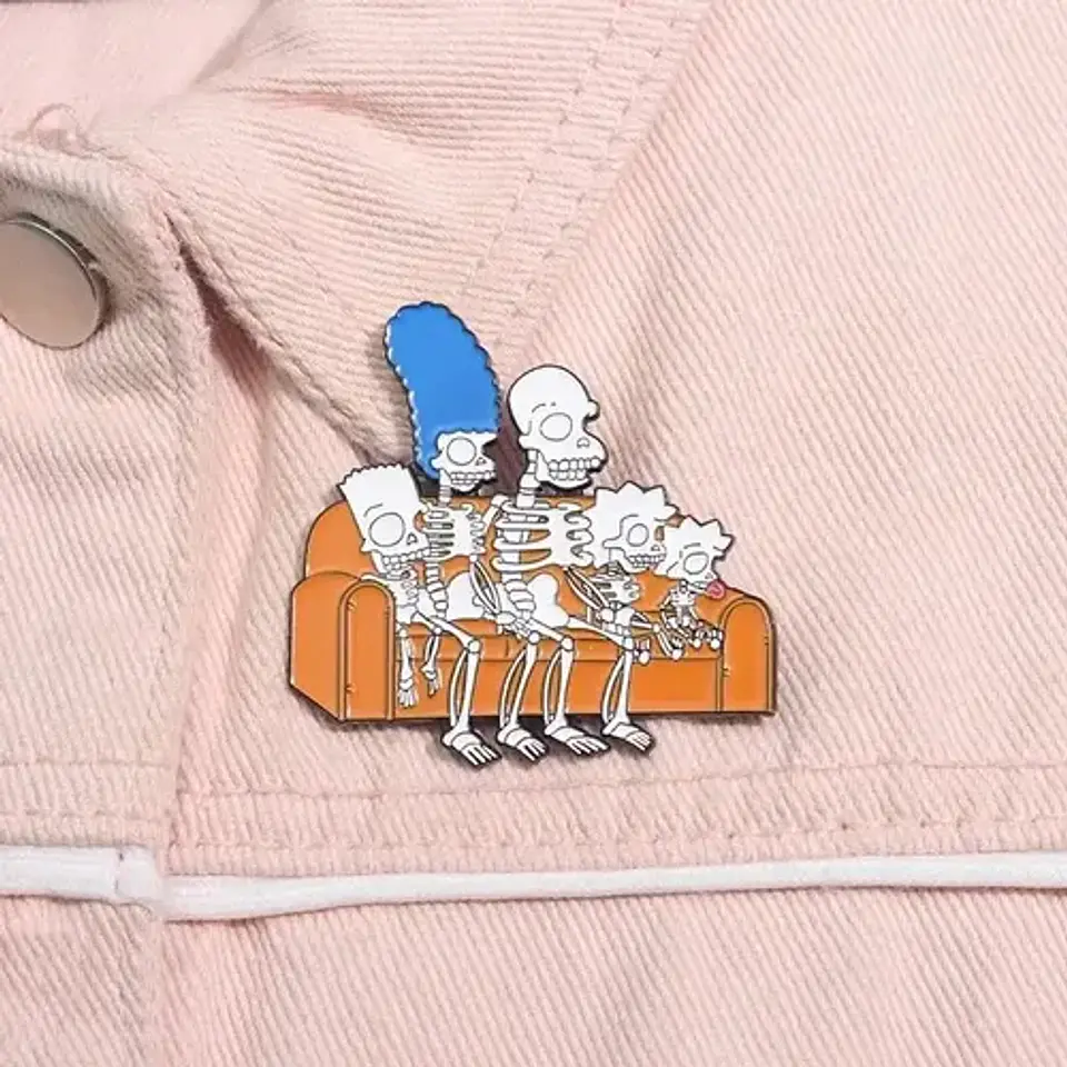 Pins Familia Simpson / Los Simpson / Broches Metálicos Pines 3