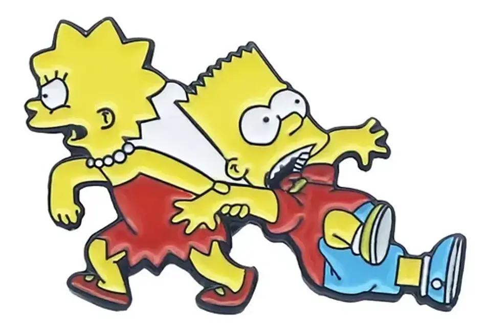 Pins Familia Simpson / Los Simpson / Broches Metálicos Pines 9