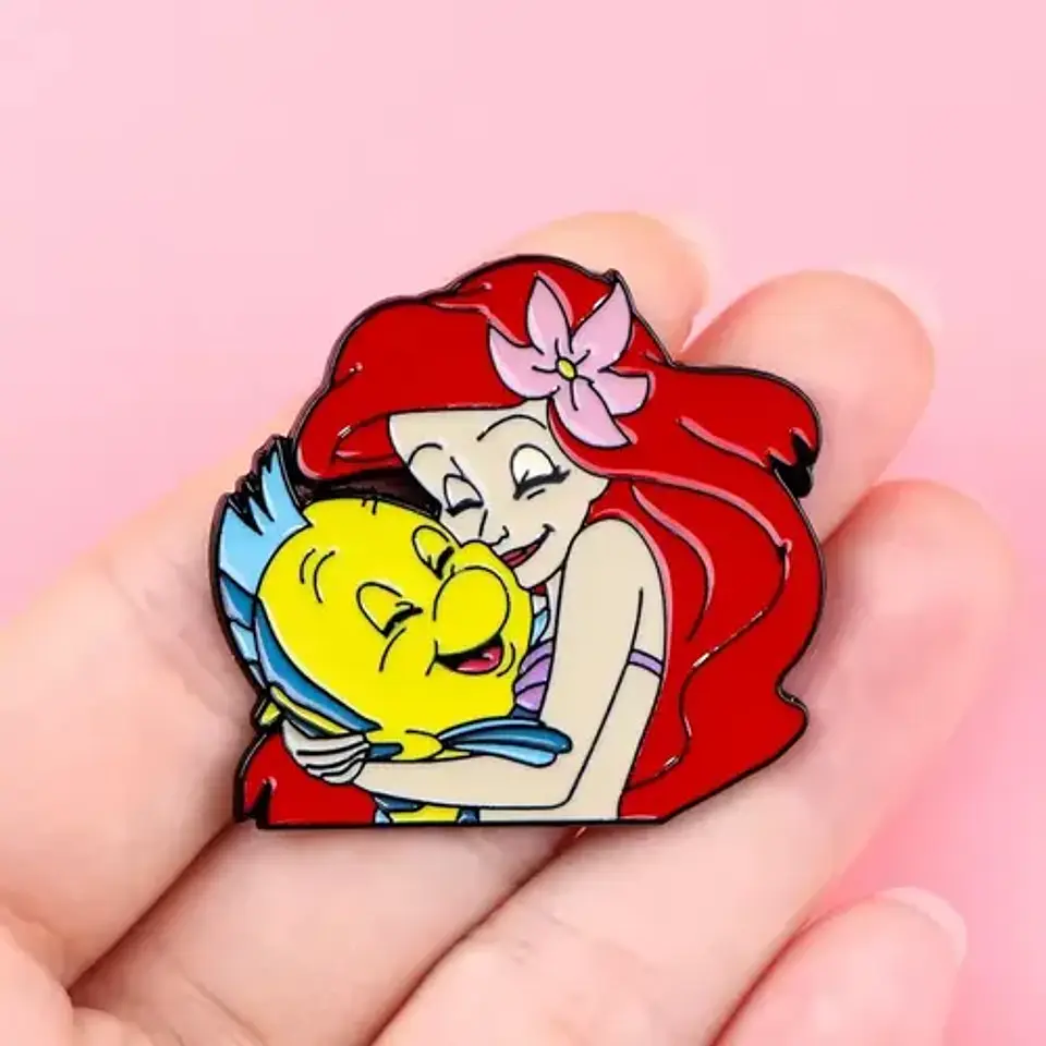 Pins De Ariel / La Sirenita / Broches Metálicos (pines) 5