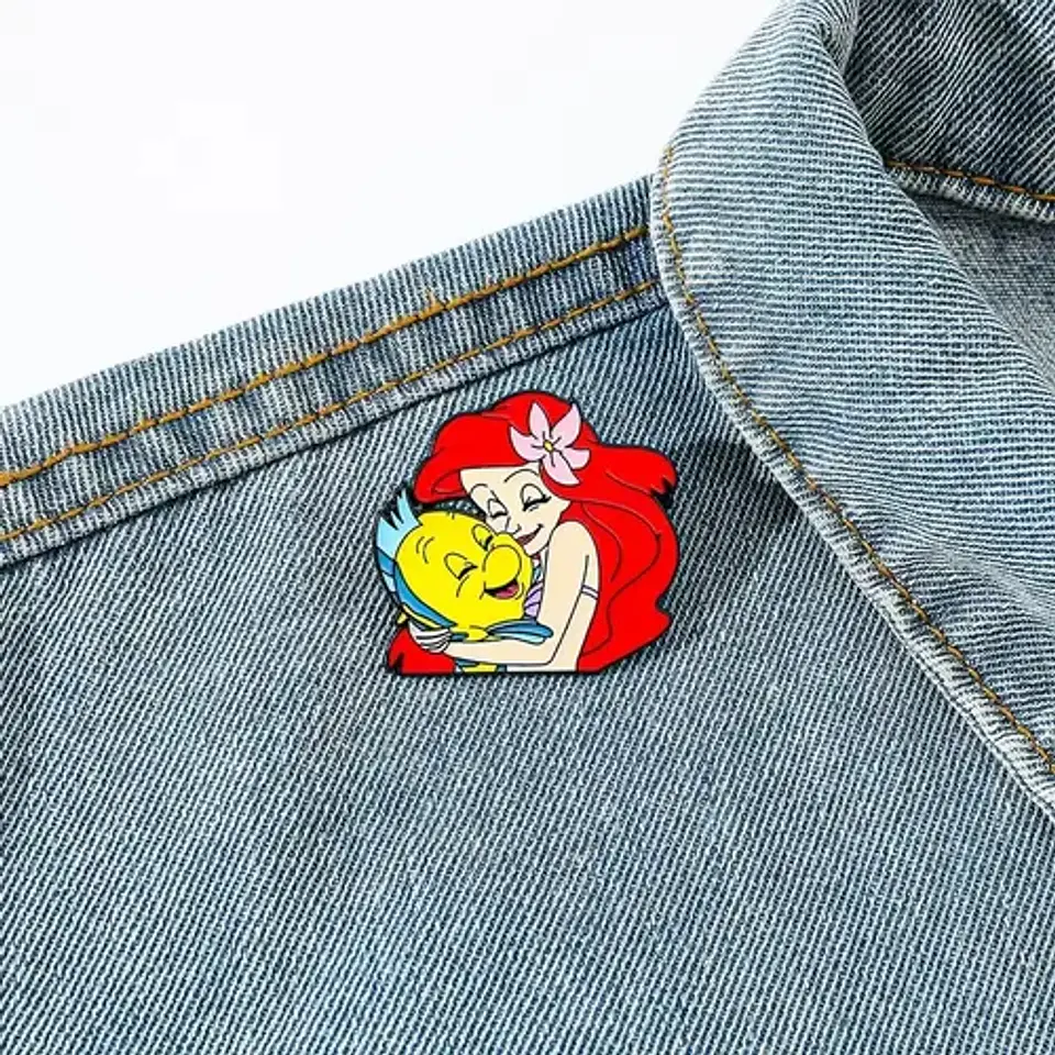 Pins De Ariel / La Sirenita / Broches Metálicos (pines) 7