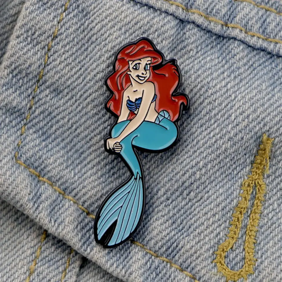 Pins De Ariel / La Sirenita / Broches Metálicos (pines) 12