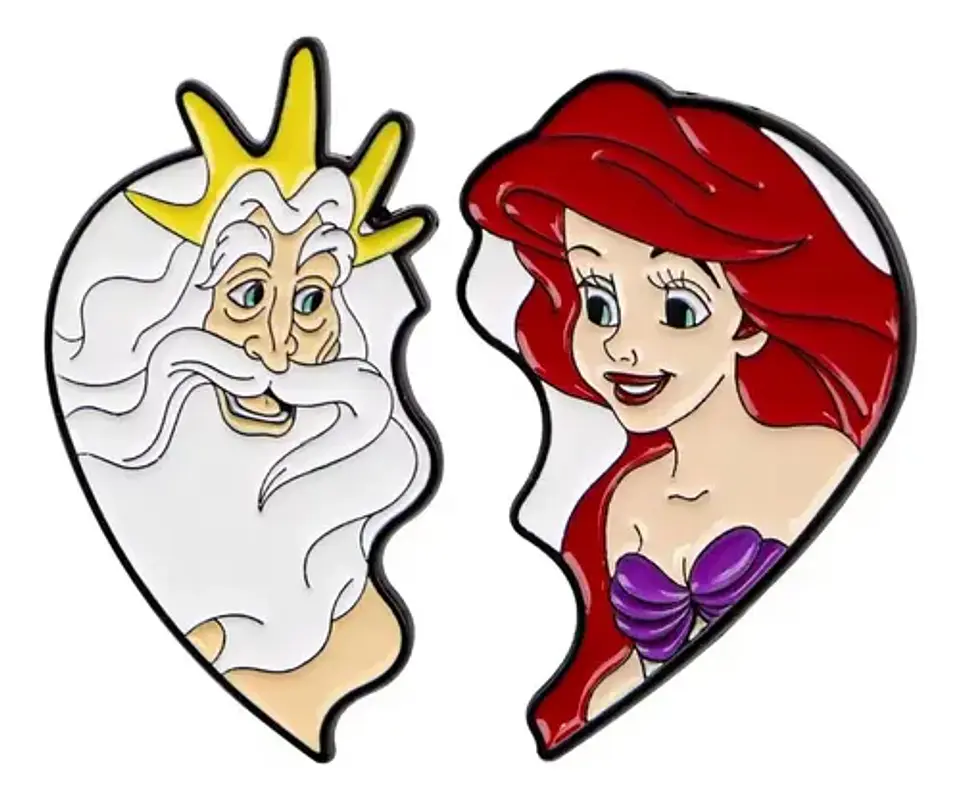 Pins De Ariel / La Sirenita / Broches Metálicos (pines) 17