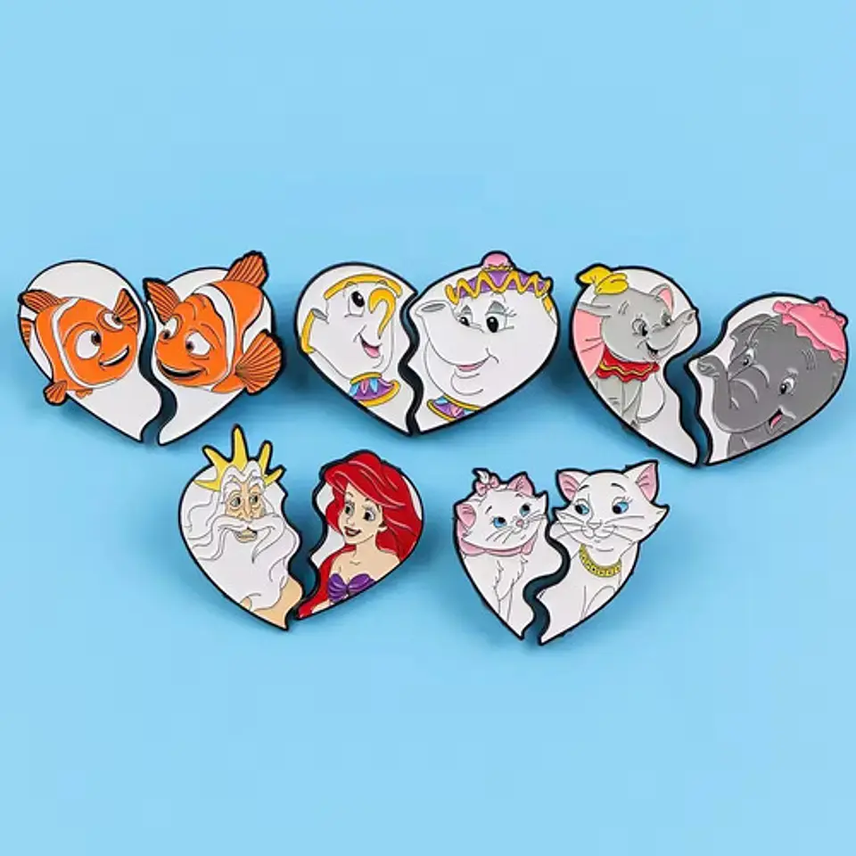 Pins De Ariel / La Sirenita / Broches Metálicos (pines) 18
