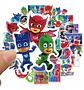 Pj Masks - Set De 50 Stickers / Calcomanias / Pegatinas - Miniatura 2