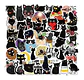 Gato Kawaii - Set De 50 Stickers / Calcomanias / Pegatinas - Miniatura 2