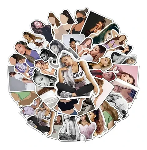 Ariana Grande - Set De 50 Stickers / Calcomanias / Pegatinas