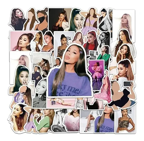 Ariana Grande - Set De 50 Stickers / Calcomanias / Pegatinas