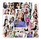 Ariana Grande - Set De 50 Stickers / Calcomanias / Pegatinas - Miniatura 2