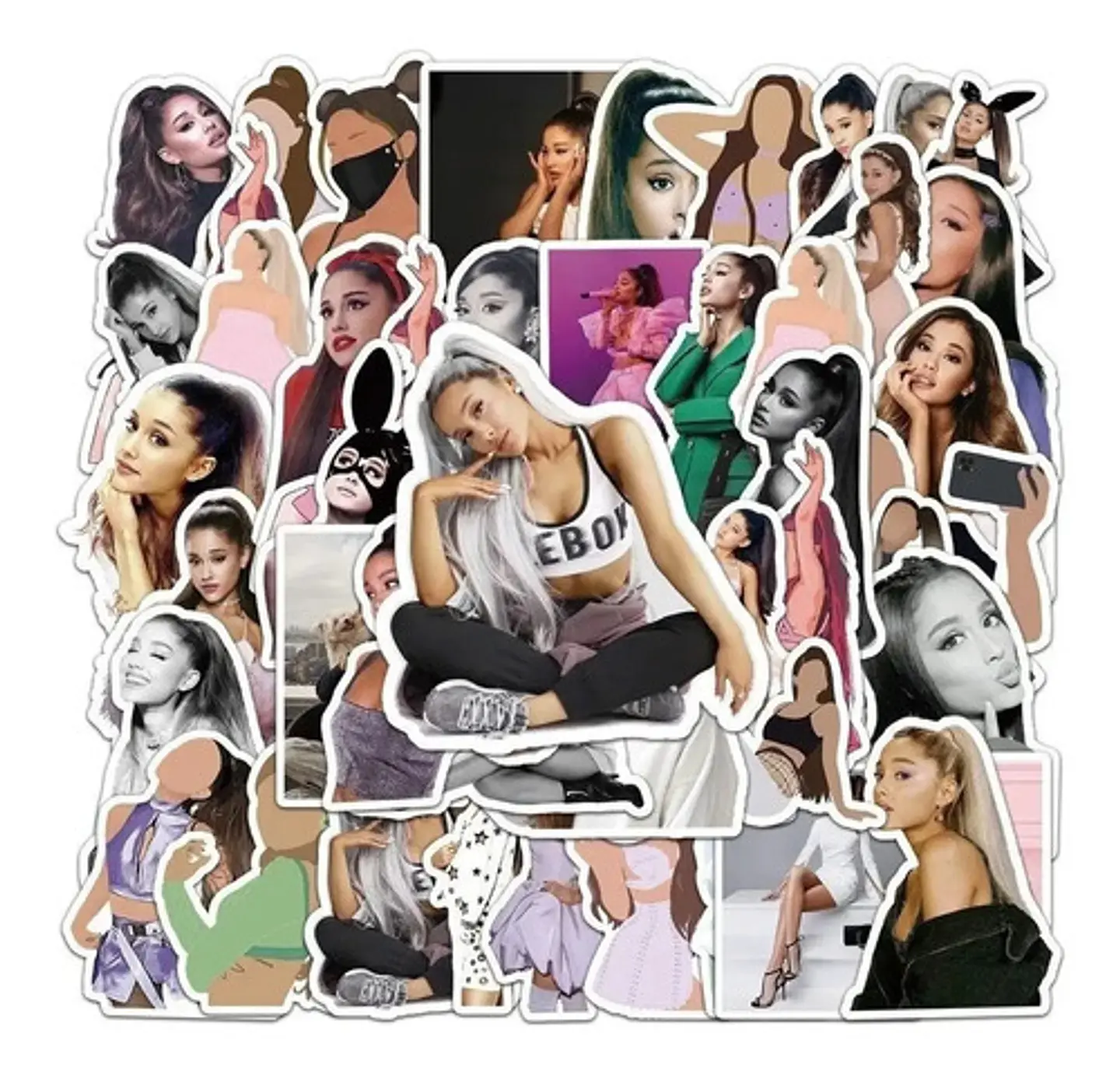Ariana Grande - Set De 50 Stickers / Calcomanias / Pegatinas 3