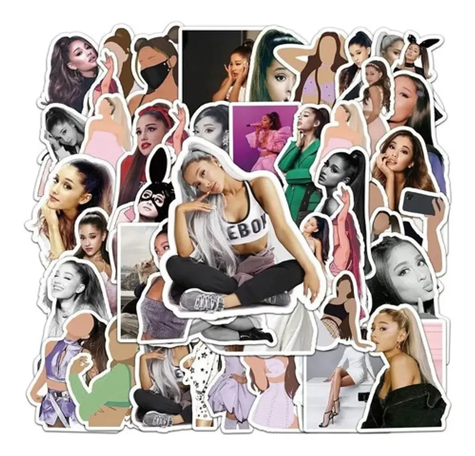 Ariana Grande - Set De 50 Stickers / Calcomanias / Pegatinas 3