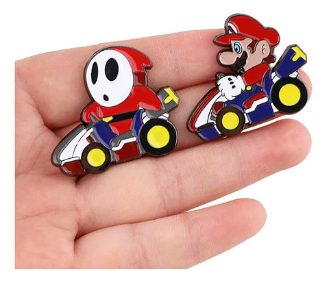 Pins De Super Mario / Mario Bros / Broches Metálicos (pines)