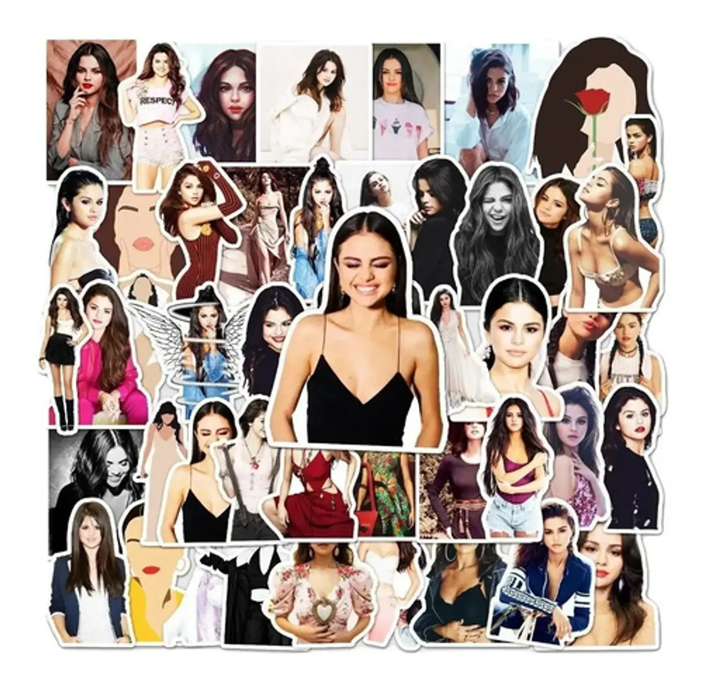 Selena Gomez - Set De 50 Stickers / Calcomanias / Pegatinas 2