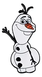 Pins De Olaf / Frozen / Broches Metálicos (pines) - Miniatura 1