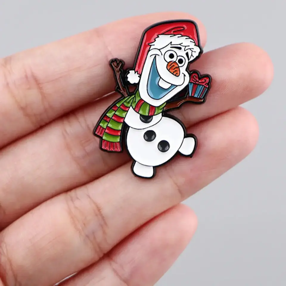 Pins De Olaf / Frozen / Broches Metálicos (pines) 3