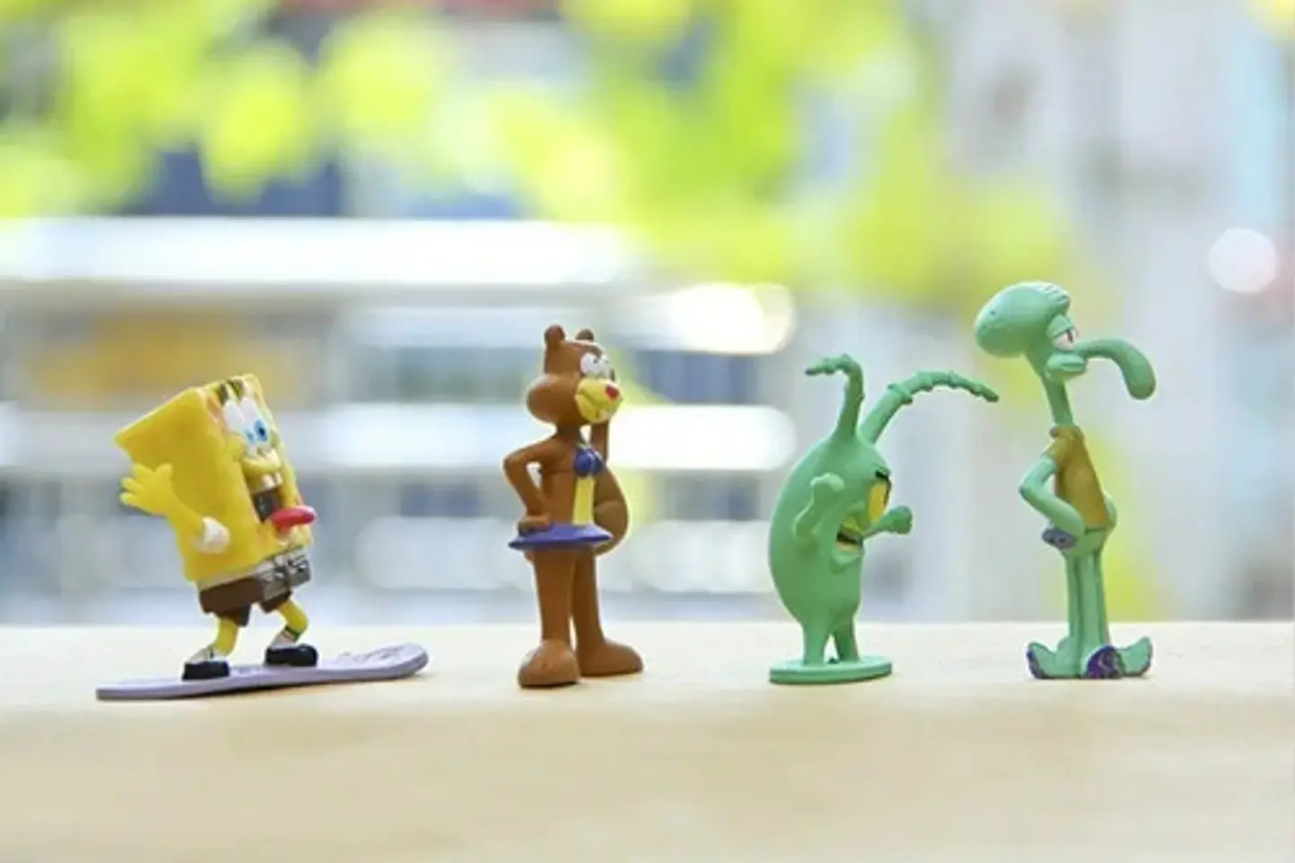 Set 8 Figuritas Bob Esponja / Figuras De Accion / X8 6