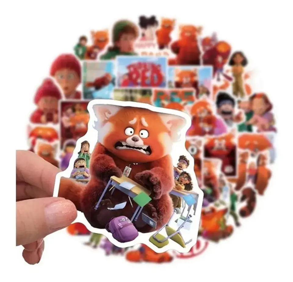 Red - Set De 50 Stickers / Calcomanias / Pegatinas 2