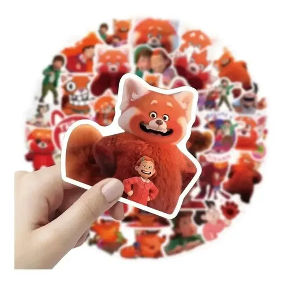 Red - Set De 50 Stickers / Calcomanias / Pegatinas 4