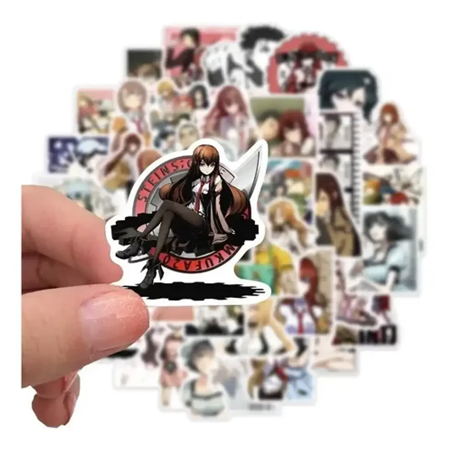 Steins;gate - Set De 50 Stickers / Calcomanias / Pegatinas 3