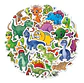 Dinosaurios Bebes - Set De 50 Stickers / Calcomanias - Miniatura 1