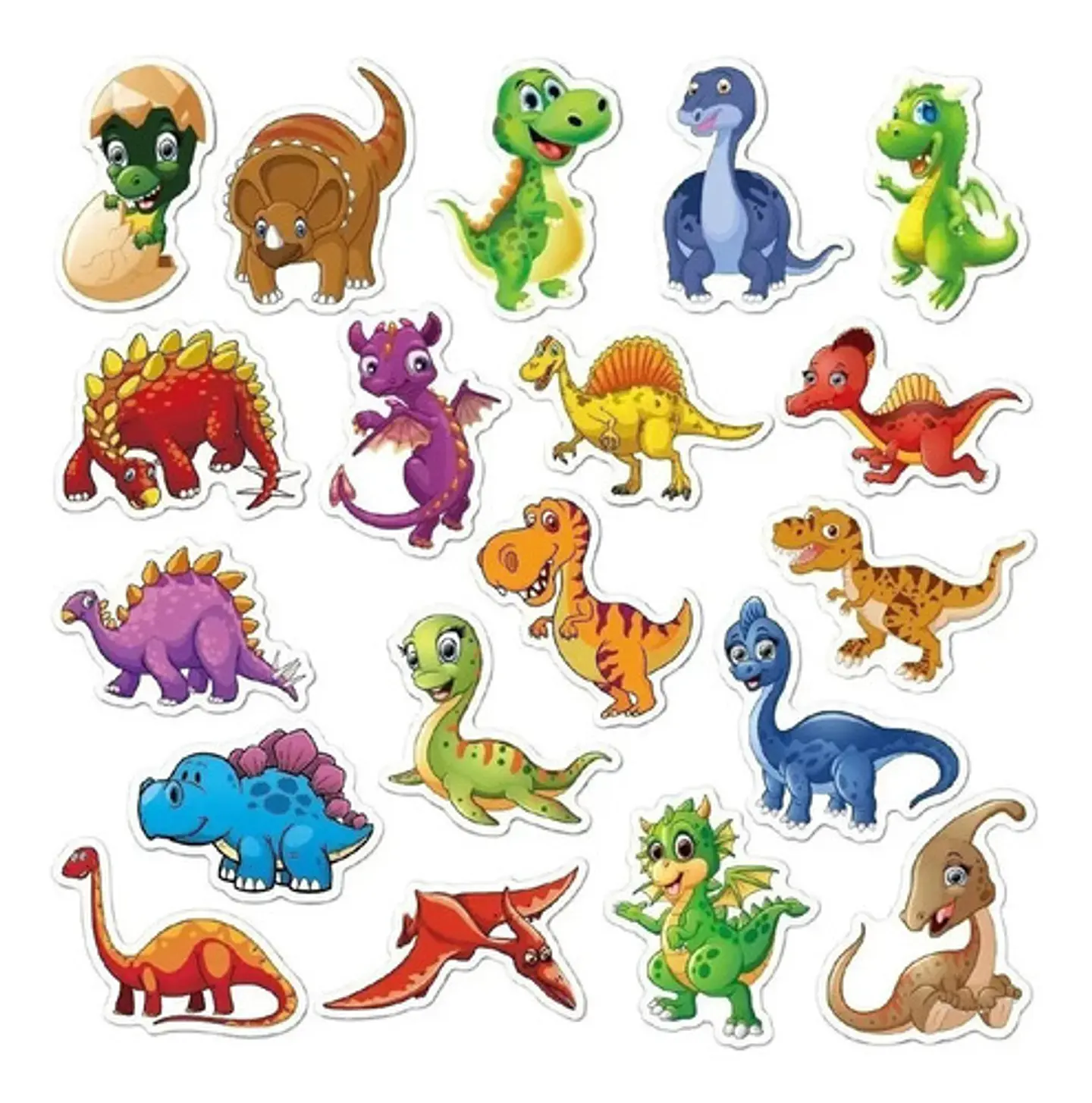 Dinosaurios Bebes - Set De 50 Stickers / Calcomanias 3