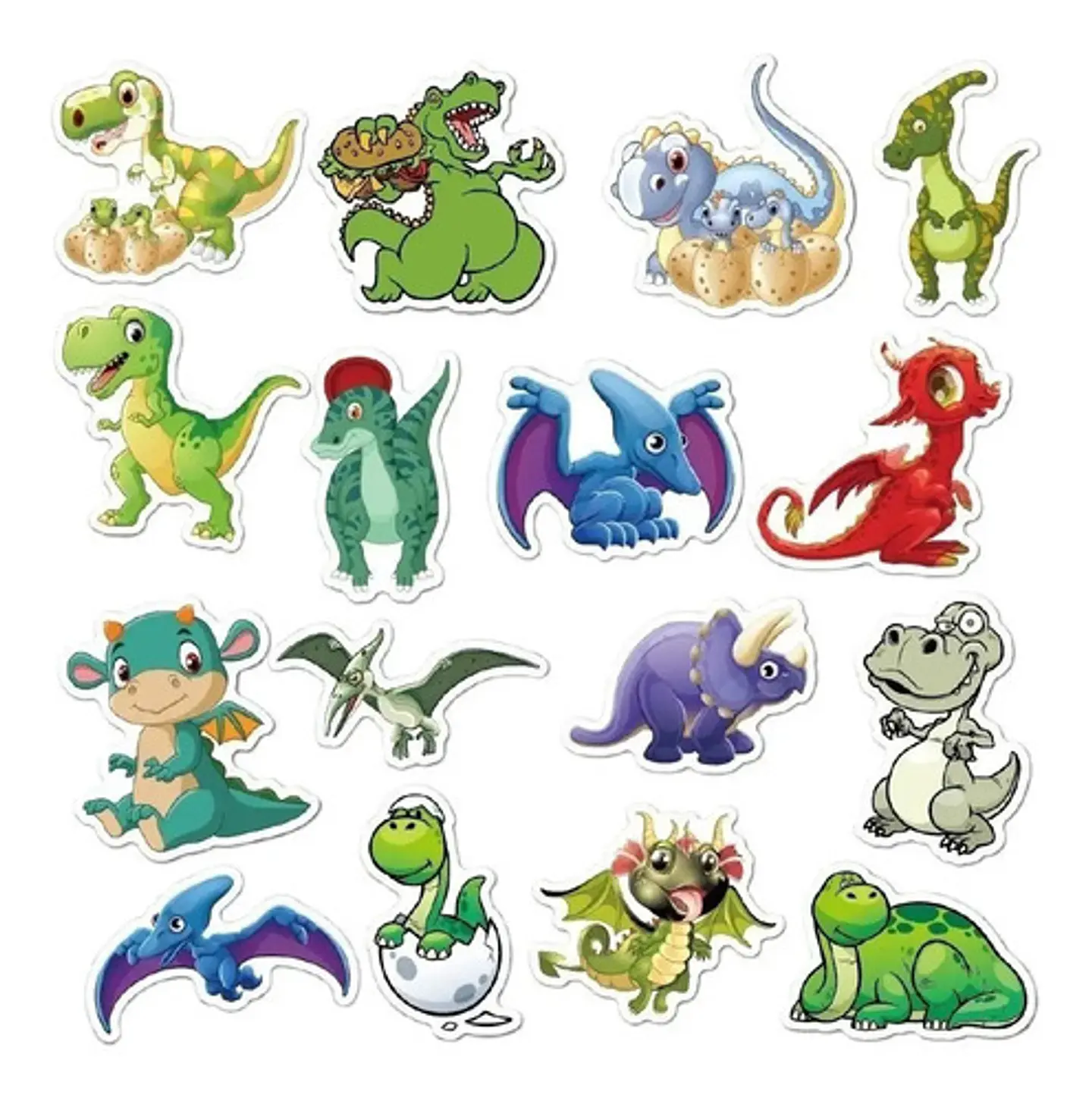 Dinosaurios Bebes - Set De 50 Stickers / Calcomanias 4