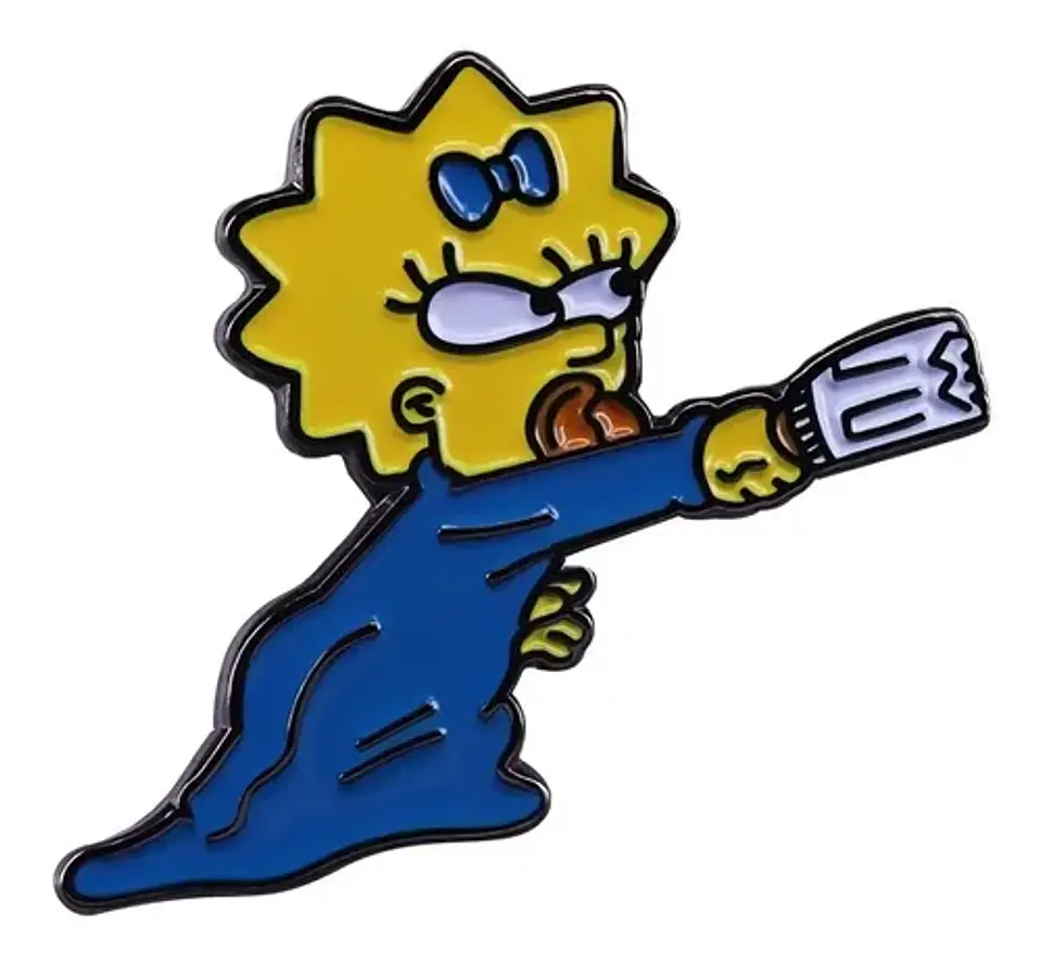 Pins De Maggie / Los Simpson / Broches Metálicos (pines) 3
