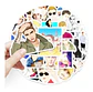 Justin Bieber - Set De 50 Stickers / Calcomanias / Pegatinas - Miniatura 2