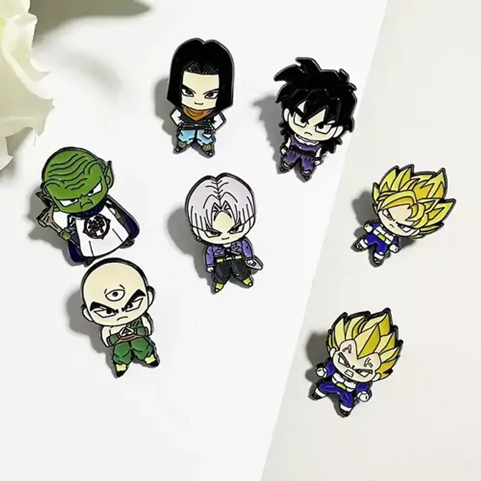 Pins Vegeta / Dragon Ball / Broches Metálicos (pines) 13